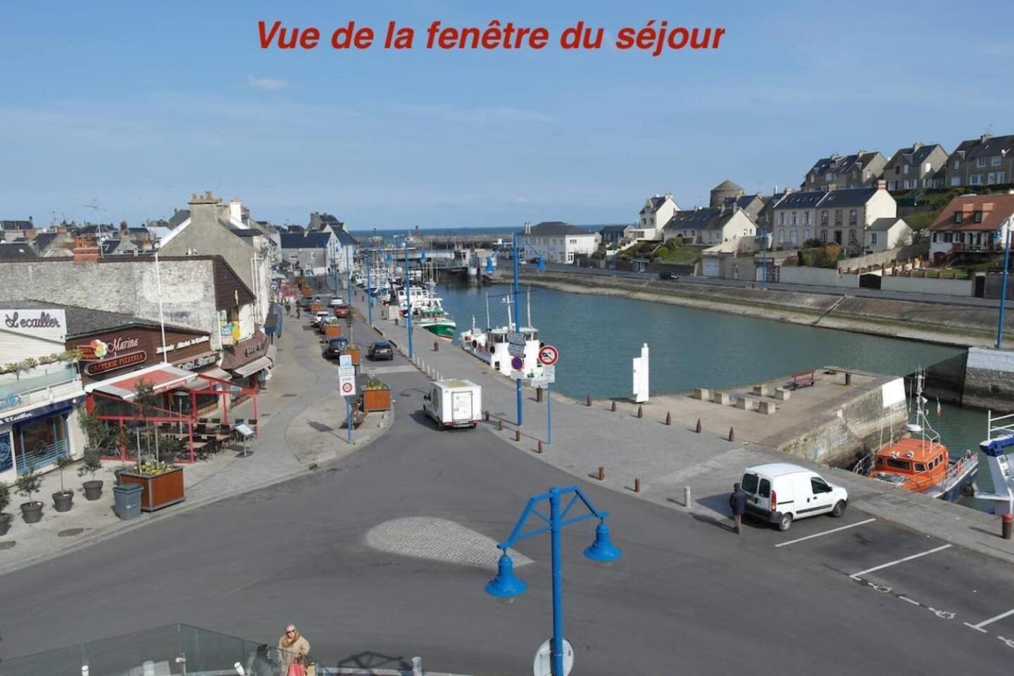 Vue Sur Port-en-Bessin-Huppain